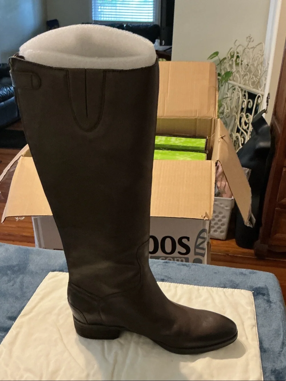 Sam Edelman Brown Leather Over-the-Knee Riding Boots
